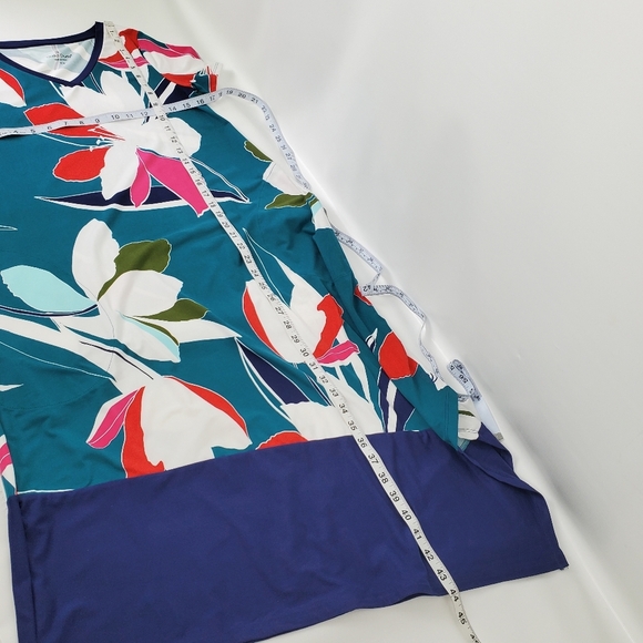 Cuddl Duds Supper Soft Asymmetrical Maxi Dress Sz xs - Picture 7 of 9